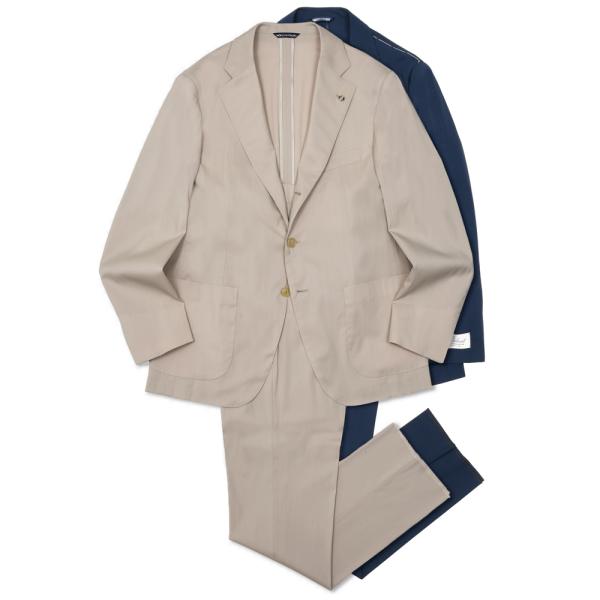 Belvest（ベルベスト）テックウールストレッチ3B1プリーツスーツ / JACKET IN TH...