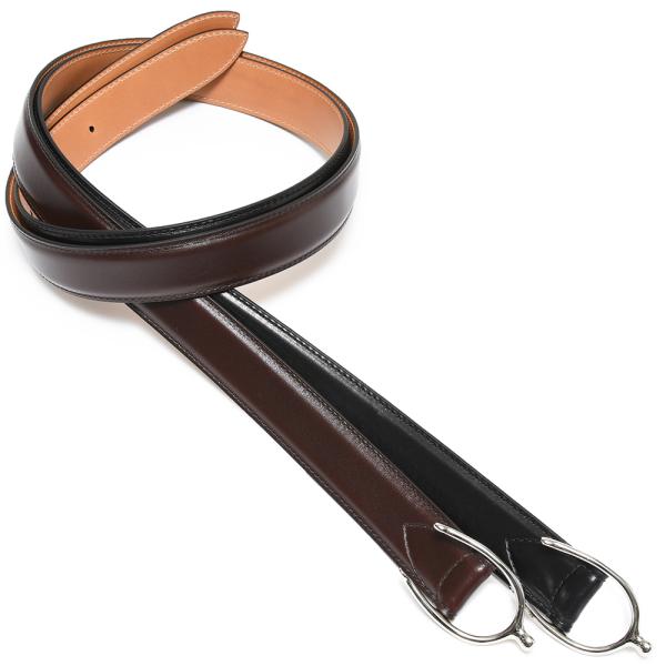 CHAMBORD SELLIER（シャンボールセリエ）カーフレザーベルト Catus/VEAU 18...