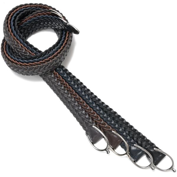 CHAMBORD SELLIER（シャンボールセリエ）CATUSカテュ カーフレザーメッシュベルト ...