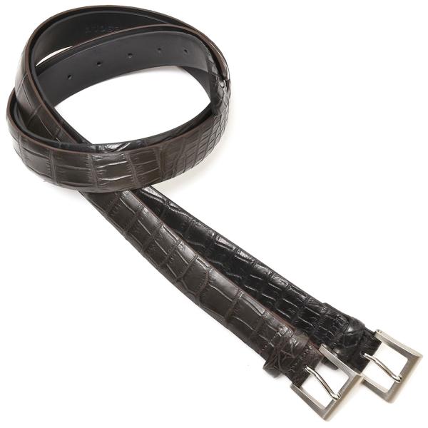 THE SOLE（ザ ソール）クロコダイルレザードレスベルト CLASSIC-CR 18145006...