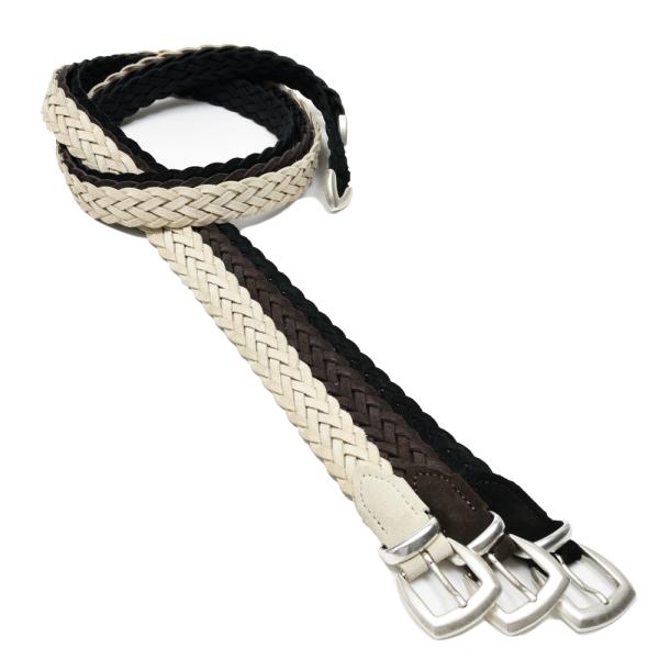 ALBERTO LUTI（アルベルト ルティ）カーフスエードメッシュベルト 18152000039