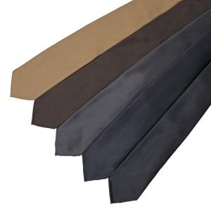 TOMFORD トムフォード　ネクタイ　茶色 ソリッド　無地　光沢　ジャガード TOMFORD トムフォード ネクタイ 茶色 ソリッド 無地 光沢 ジャガード