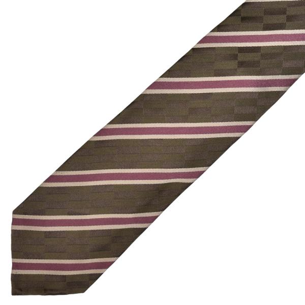 Atto Vannucci（アット ヴァンヌッチ）シルクストライプタイ / スフォデラート 1825...