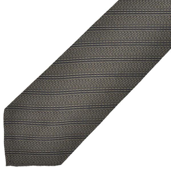 Atto Vannucci（アット ヴァンヌッチ）シルクジャガードストライプタイ / スフォデラート...