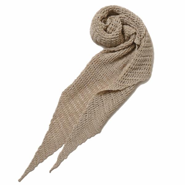 THROW（スロー）EDEN コットントライアングルメッシュストール S08K 1833140017...