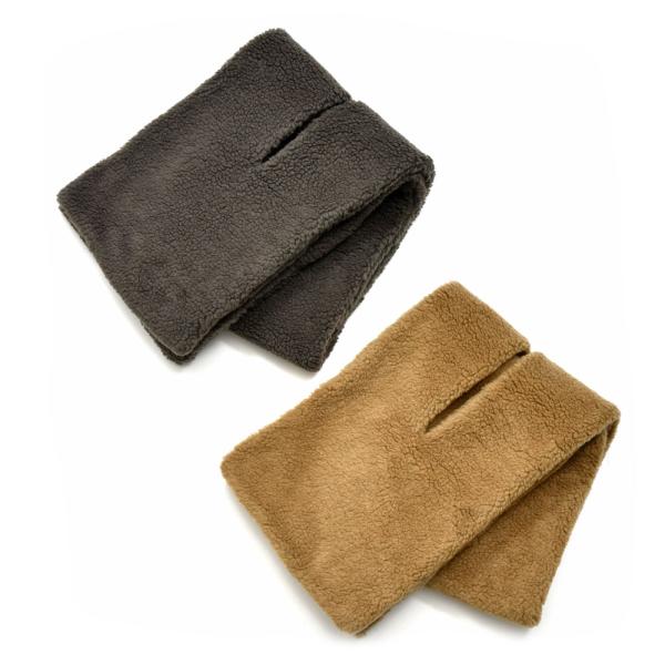 THROW（スロー)HAZEL ポリエステルウールプードルボアショール TH252-06W gend...