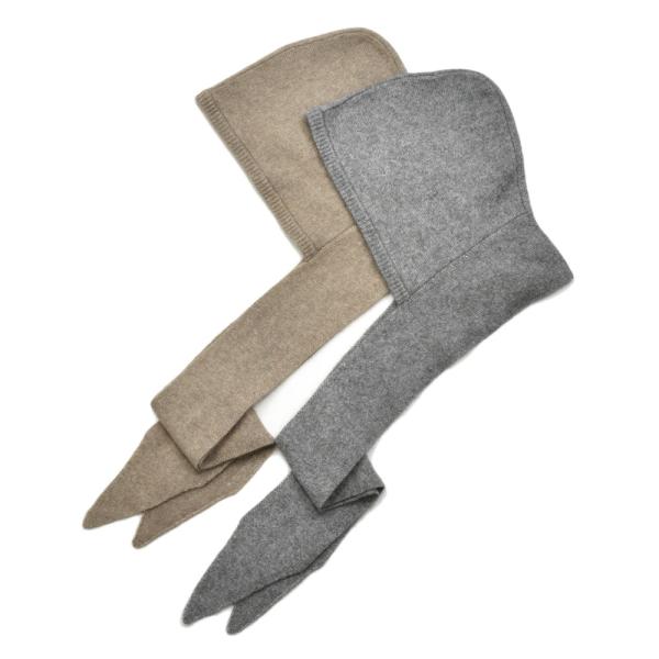 THROW（スロー)BECCA ナイロンラクーンフーディスカーフ TH252-S10K gender...