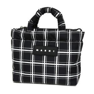 MARNI（マルニ）Puff ポリエステルチェック2WAYショルダーバッグ BMMQ0034U0 P6262 18432400138｜guji