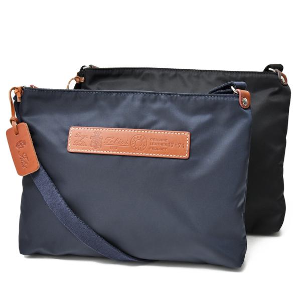 Felisi（フェリージ）リモンタナイロン×バケッタレザーサコッシュ 17/71/DS 114660...