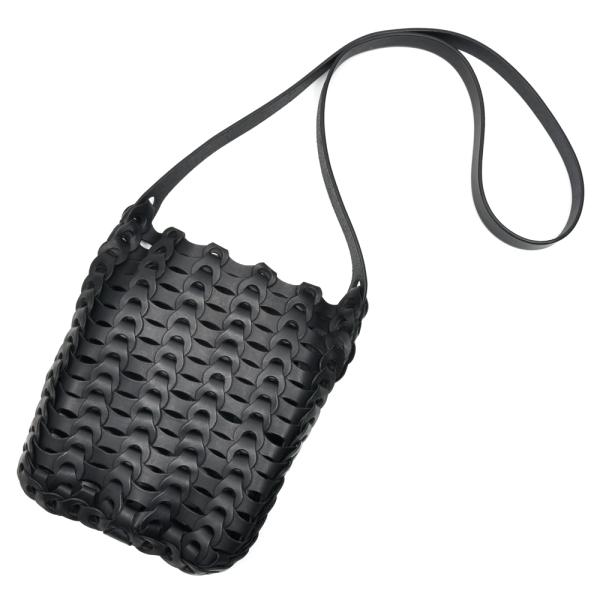 il micio（イル ミーチョ）バケッタレザーイントレチャートショルダーバッグ B-76 SHOU...