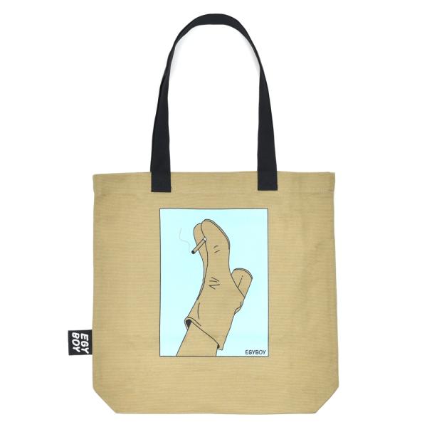 EGYBOY（エギーボーイ）コットンキャンバスプリントトートバッグ EB25219050 18452...