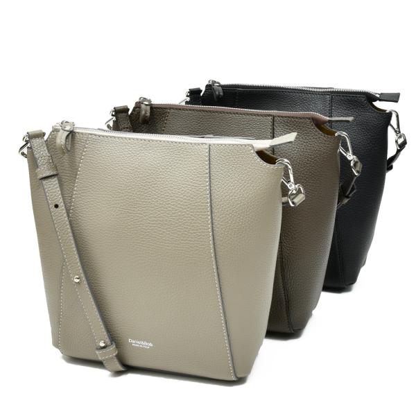 Daniel&amp;Bob（ダニエルアンドボブ）シュリンクレザーショルダーバッグ U595 1845600...