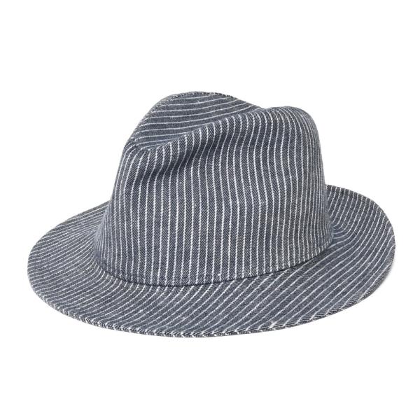 ANTHONY PETO（アンソニーぺト）リネンストライプハット CLASSIC 185314040...