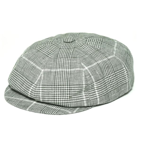 ANTHONY PETO（アンソニーぺト）リネングレンチェックキャスケット IRLANDAISE 1...