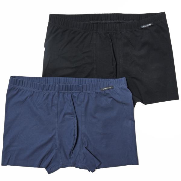 Schiesser（シーサー）コットンストレッチジャージレーザーカットボクサーショーツ LACER ...