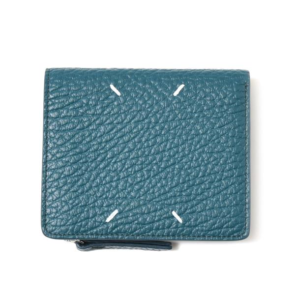 Maison Margiela（メゾン マルジェラ）グレインレザーフォールディングウォレット SAI...