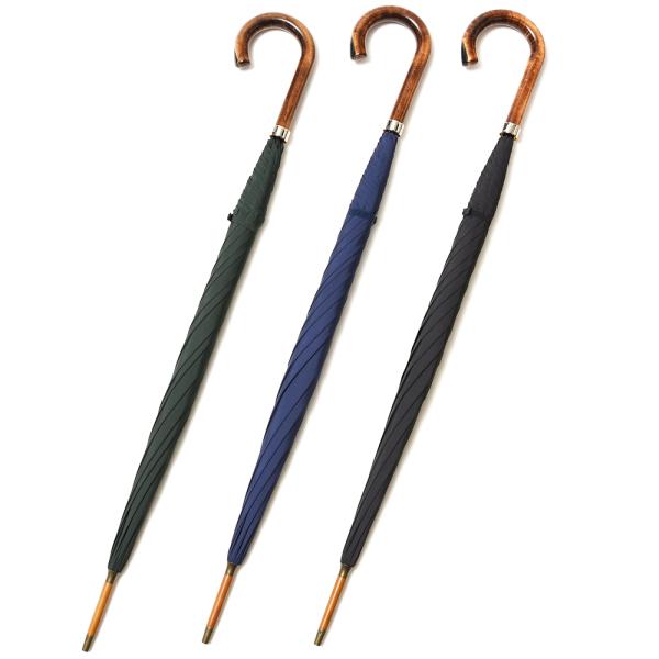 FOX UMBRELLAS（フォックス アンブレラ）ウォーターレペレントポリエステルロングアンブレラ...