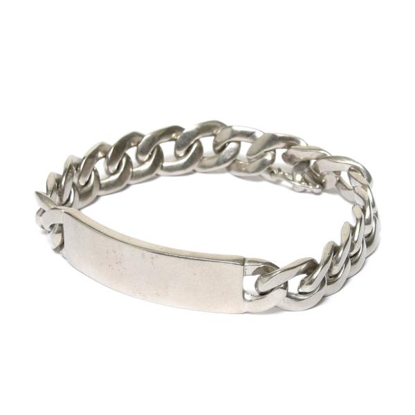 Maison Margiela（メゾン マルジェラ）スターリングシルバーIDブレスレット SI8UY...