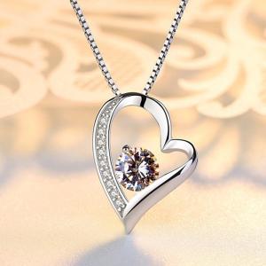 【年間ランキング受賞】ネックレスハート 揺れる...の詳細画像4