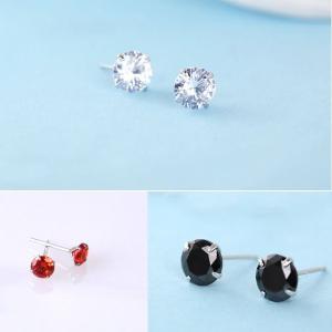 一粒ピアス 金属アレルギー対応 レディース プ...の詳細画像3