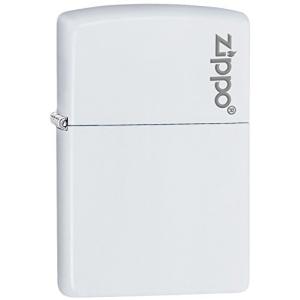 ZIPPO (ジッポー) オイルライター NO200 US MODEL ロゴ入り ホワイトマット 214ZL [並行輸入品]の商品画像