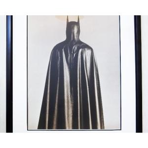 バットマン/マイケル・キートン/Michael Keaton/アート ピクチャー/Batman/額装新品/DC コミックス/モノクロ 写真/映画 マニア/インテリア｜gumboart-shop