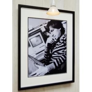 スティーブ・ジョブズ/1984/アートピクチャー額装/Steve Jobs/Apple/Macintosh/アップルコンピュータ−/ピクサー/シンプル 仕事部屋｜gumboart-shop