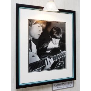 キース・リチャーズ/Smoking Marlboro/アートピク額装/Keith Richards