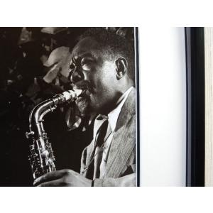 チャーリー・パーカー/アート ピクチャー 額装/Charlie Parker/アルト