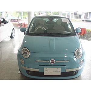 FIAT500 固定式ガラスルーフ用サンシェード