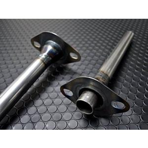 メタル触媒セル付き フランジサイレンサー & ガスケット 2枚 凸部約