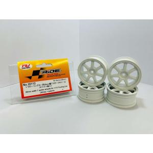 ライド(RIDE)/35112/1/10ツーリングカー用26mm幅 7スポークホイール (ホワイト)4個入り