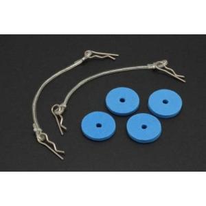 ライド(RIDE)/38100/ワイヤー付ボディピン(S) 青