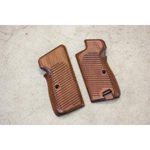 マルシン　SIG P210 6mmフルストロークWディープ/HW木製グリップ付き パンドラアームズ/AWG-1466/ウッドグリップ マルシン製 SIG P210-6