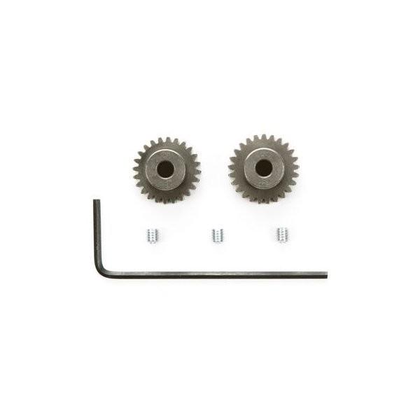 【送料全国一律270円】タミヤ/OP.1218/48ピッチピニオンギヤ(24T/25T)