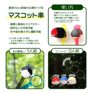【2人前】 お名前 マスコット串 ぬい串 カラ...の詳細画像1