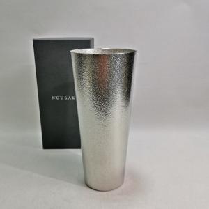 能作　ビアカップ-Ｌ　錫100％｜gunkin-netshop