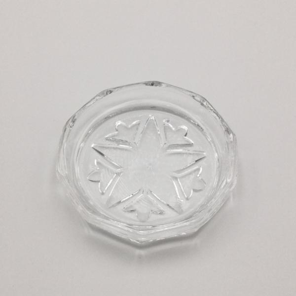 桜コップ台　ガラス製コースター