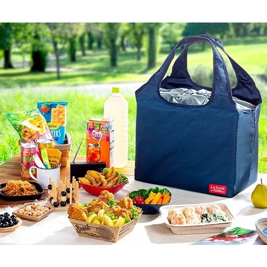 高木金属 エコバッグ ・ 買い物バック28L グレーとネイビーの2色 ルーチェ クールバッグ