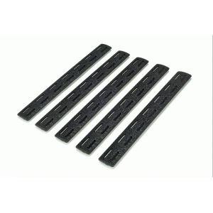 実物パーツ M-Lok Rail Panel Kit (5pack) - FDE M-LOK レールパネル