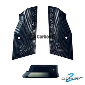 Carbon8 SHADOW-2専用 アルミニウム グリップパネル ブラック
