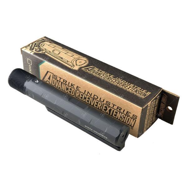 Strike Industries Advanced Receiver Extension ブラック...