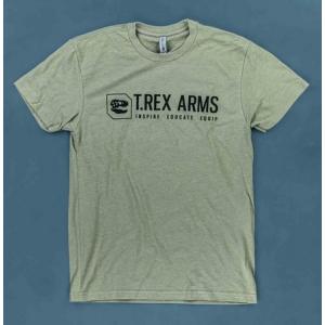 実物【T.REX ARMS 】T.REX Motto Shirt Tシャツ カラー：グリーン サイズ：S｜gunshoptornedo
