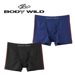 グンゼ BODYWILD ボクサーパンツ 2枚セット 各色1枚 サイドライン BWS852JK2 メール便｜gunze-it