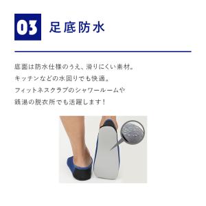 グンゼ GUNZE ウチコレ スリッパ メンズ...の詳細画像5