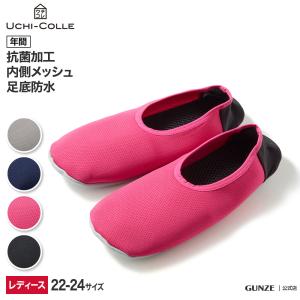 [23(日)迄15%OFF&P+15]  グンゼ スリッパ レディース