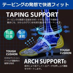 グンゼ 靴下 メンズ スポーツソックス 3足組...の詳細画像2