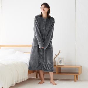 グンゼ レディース ルームウェア 着る毛布 フ...の詳細画像2
