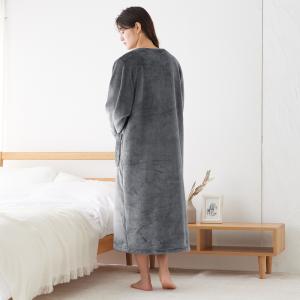 グンゼ レディース ルームウェア 着る毛布 フ...の詳細画像3