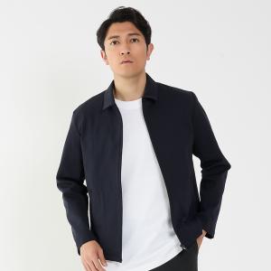 グンゼ メンズ ジャケット ジップ ブルゾン ...の詳細画像2